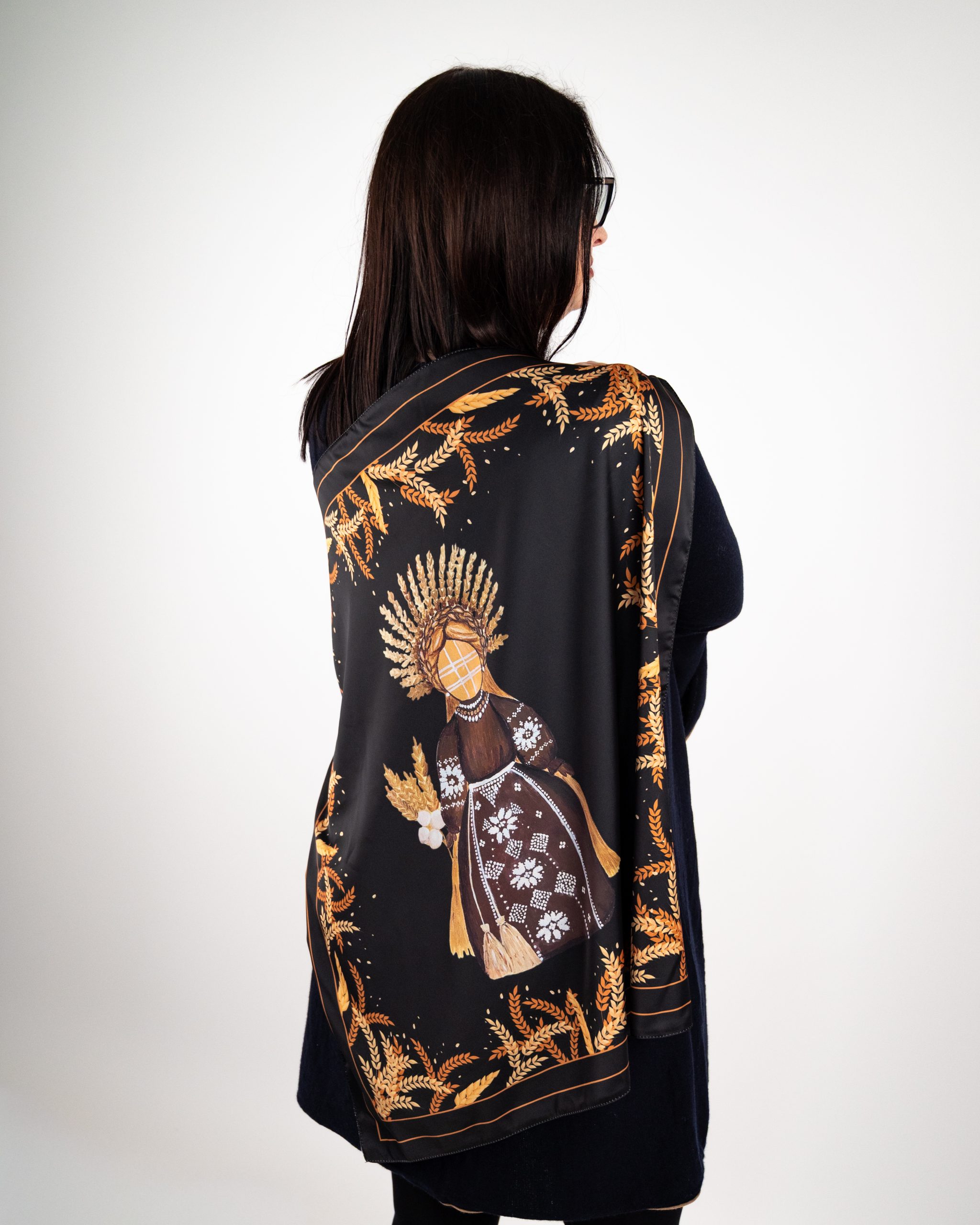 мотанка шовкова хуска золоте колосся