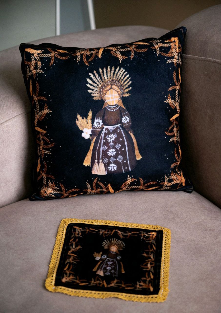 подушка і светк злоте колосся