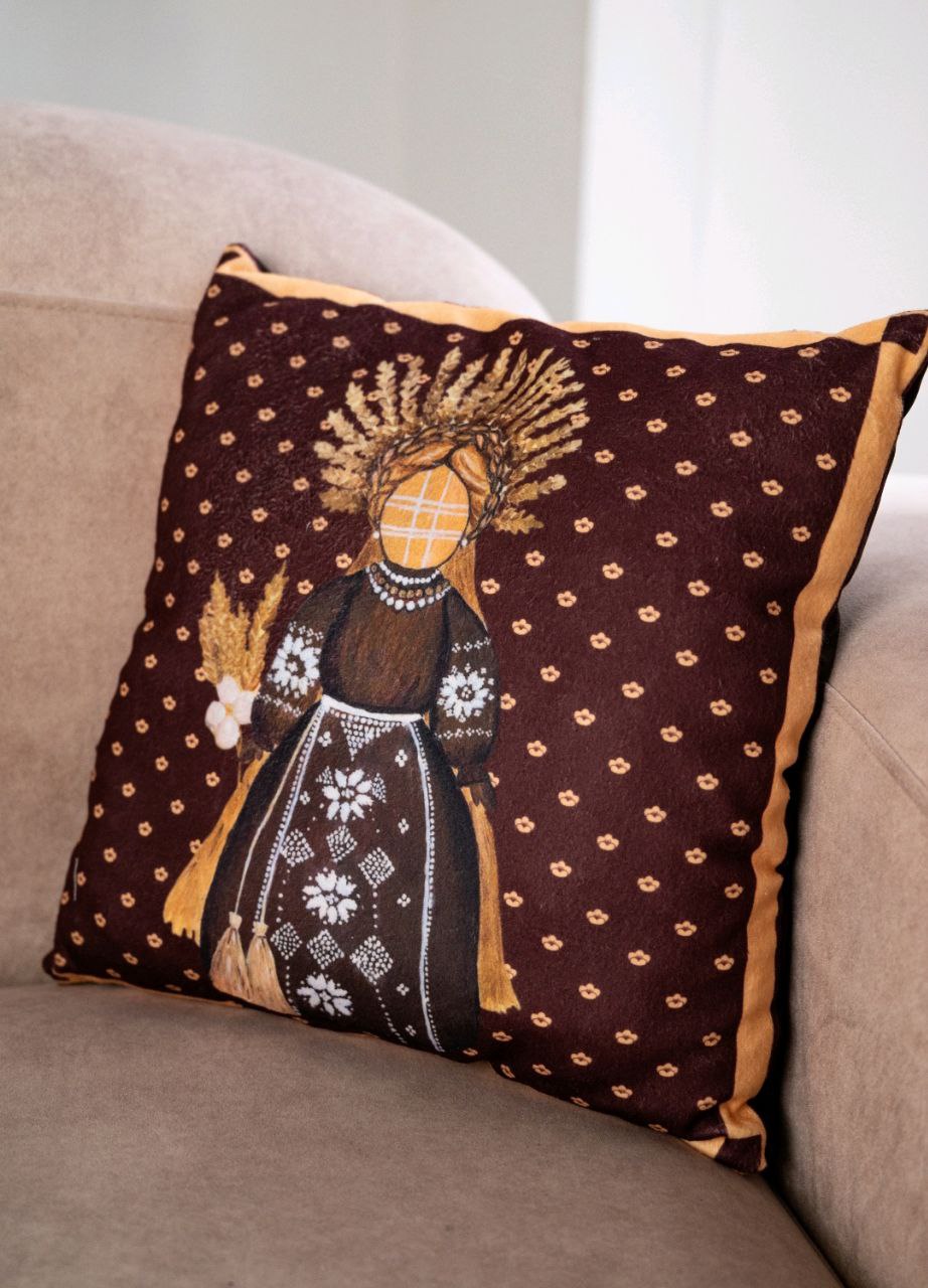 подушка розквітай мотанка